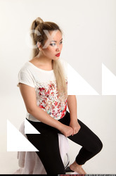 Woman Young Average Neutral Casual Asian