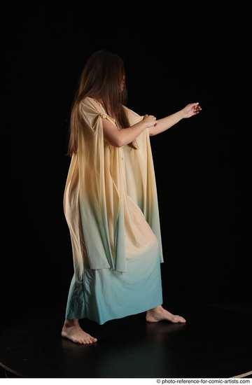 Woman Adult Average White Martial art Standing poses Casual