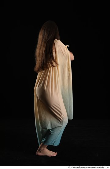 Woman Adult Average White Martial art Standing poses Casual