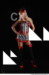 Woman Adult Average White Neutral Standing poses Casual