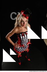 Woman Adult Average White Neutral Standing poses Casual