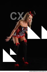 Woman Adult Average White Neutral Standing poses Casual