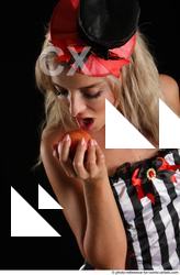 Woman Adult Average White Facial expressions Standing poses Casual