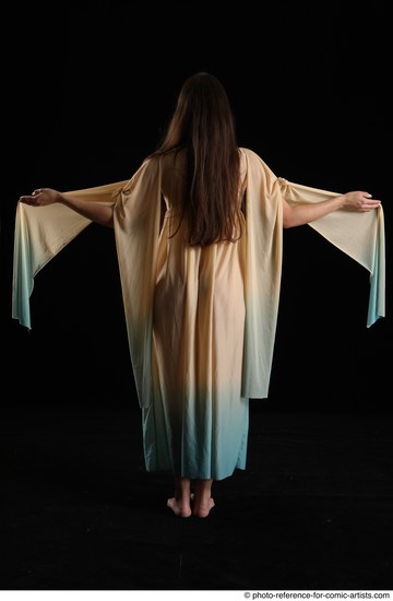 Woman Adult Average White Neutral Standing poses Casual