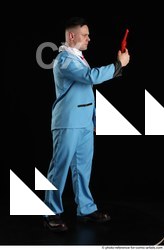 Man Adult Muscular White Neutral Standing poses Business