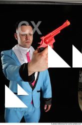 Man Adult Muscular White Neutral Standing poses Business