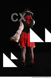 Woman Adult Average White Fighting without gun Standing poses Casual