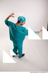 Man Adult Athletic White Daily activities Standing poses Casual