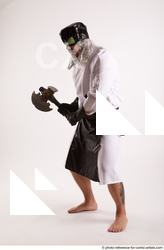 Man Adult Chubby White Daily activities Standing poses Coat