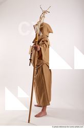 Man Adult Average White Magic Standing poses Coat