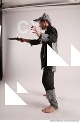 19 JACK PIRATE STANDING POSE WITH GUN 192