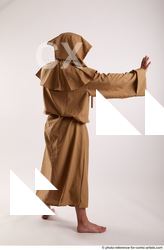 Man Adult Chubby White Magic Standing poses Coat