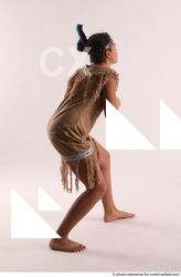 Woman Young Average Black Daily activities Standing poses Casual