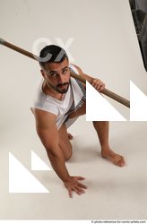 17 2019 01 ATILLA KNEELING POSE WITH SPEAR