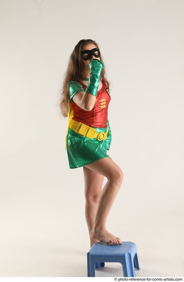 Woman Young Average White Fitness poses Standing poses Casual