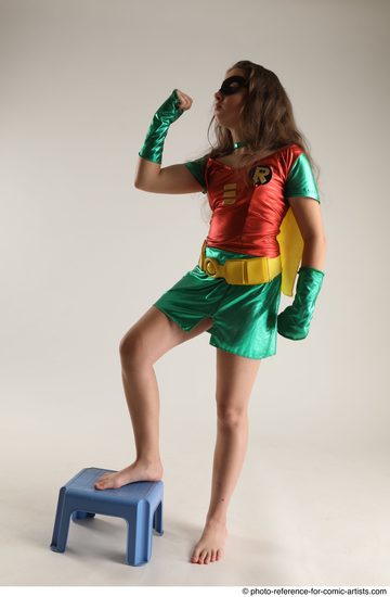 Woman Young Average White Fitness poses Standing poses Casual