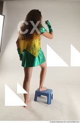 Woman Young Average White Fitness poses Standing poses Casual