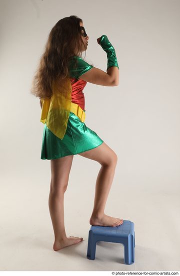 Woman Young Average White Fitness poses Standing poses Casual