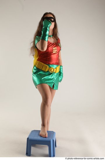 Woman Young Average White Fitness poses Standing poses Casual