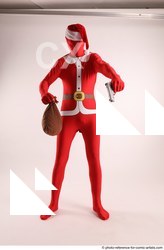 Man Adult Athletic Another Fighting with gun Standing poses Casual