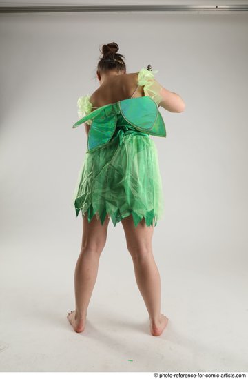 Woman Adult Average White Fighting with sword Standing poses Casual