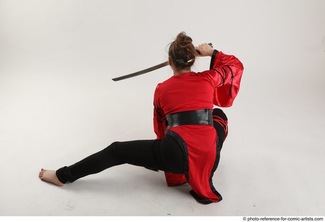Female ninja - Stock Illustration [46182098] - PIXTA