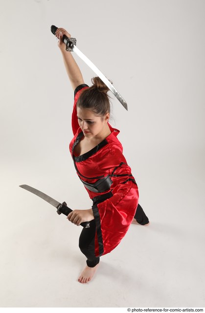 3D CG rendering of a female ninja Stock Photo by ©TsuneoMP 117022024