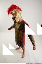 Man Adult Muscular White Daily activities Standing poses Army