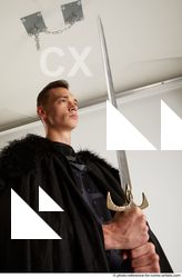 01 2020 CLAUDIO BLACK WATCH STANDING POSE WITH SWORD 3…