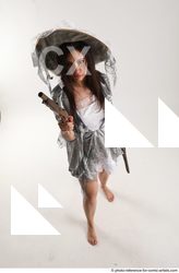 LUCI AVIOL STANDING POSE WITH TWO GUNS (19)