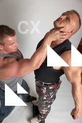 Adult Muscular White Fist fight Standing poses Casual Men