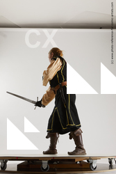 medieval warrior woman with sword vinga 06c