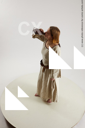 medieval village woman vinga 02a