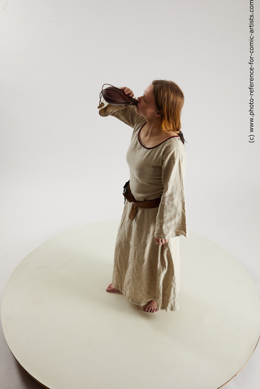 Woman Adult Average White Standing poses Costumes