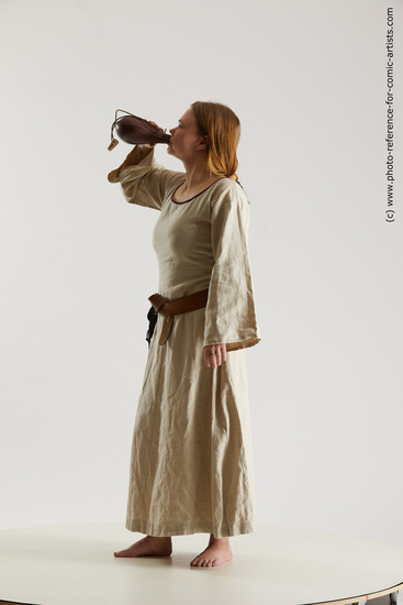 Woman Adult Average White Standing poses Costumes