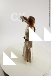 medieval village woman vinga 03a