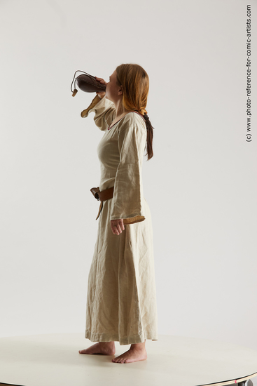 Woman Adult Average White Standing poses Costumes