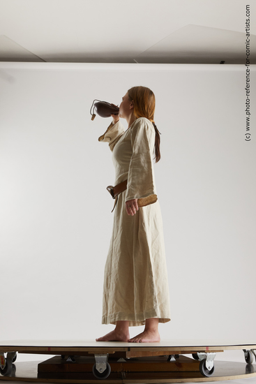 Woman Adult Average White Standing poses Costumes