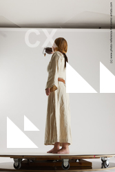 medieval village woman vinga 04c