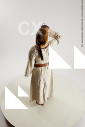 medieval village woman vinga 06a