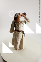 medieval village woman vinga 08a