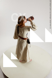 medieval village woman vinga 09a