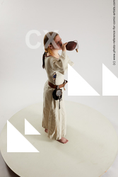 medieval village woman vinga 11a