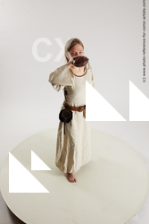 medieval village woman vinga 13a