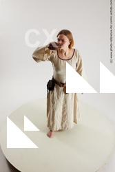 medieval village woman vinga 15a