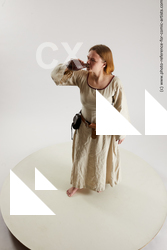 medieval village woman vinga 16a