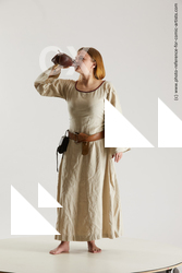 medieval village woman vinga 16b