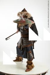 fighting mongol warrior with axe turgen 02