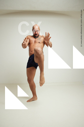 Man Adult Muscular Black Fist fight Fight Underwear