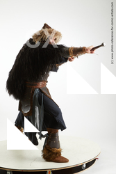 Man Adult Average White Fighting with sword Fight Costumes